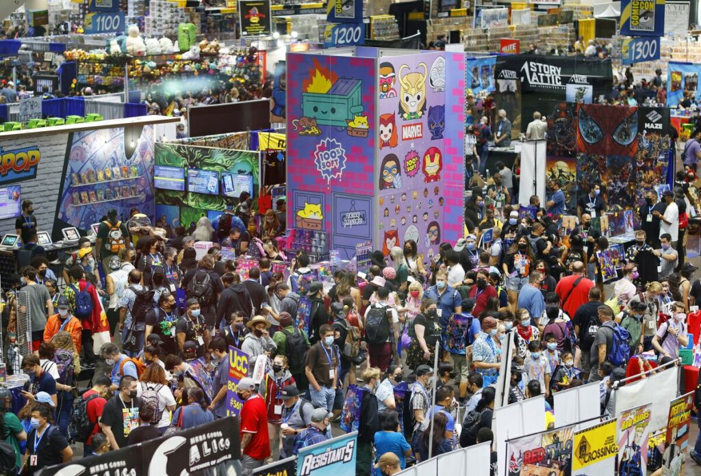 Comic-Con floor